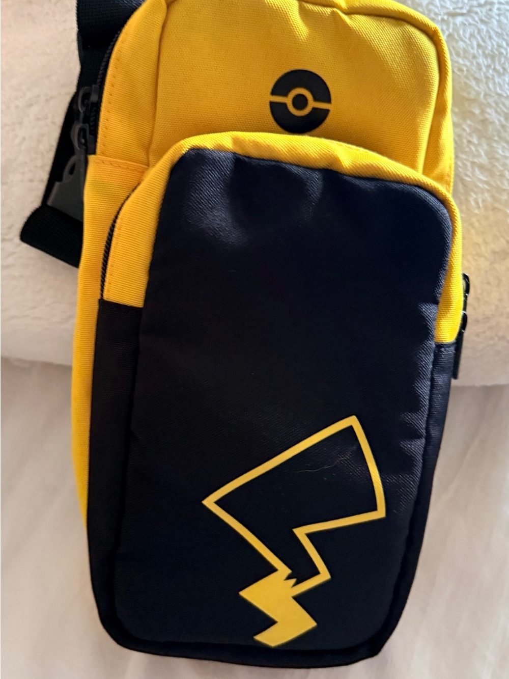 Nintendo Switch Yellow & Black Pikachu Sling Bag